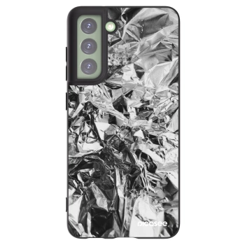 Picasee husă neagră din silicon pentru Samsung Galaxy S21 FE 5G - Chrome