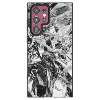 Picasee husă neagră din silicon pentru Samsung Galaxy S22 Ultra 5G - Chrome