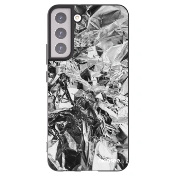 Picasee husă neagră din silicon pentru Samsung Galaxy S22+ 5G - Chrome