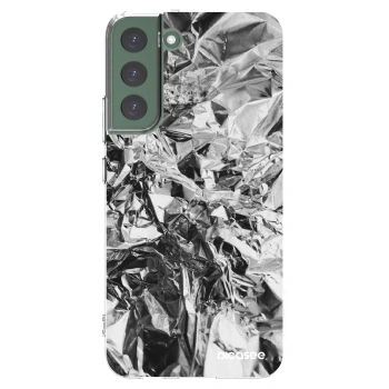 Picasee husă transparentă din silicon pentru Samsung Galaxy S22+ 5G - Chrome