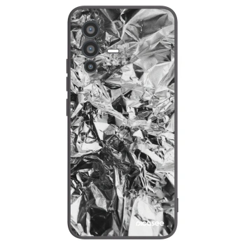 Picasee husă neagră din silicon pentru Vivo V23 5G - Chrome