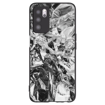 Picasee husă neagră din silicon pentru OPPO A16s - Chrome