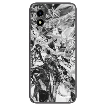 Picasee husă neagră din silicon pentru Vivo Y01 - Chrome