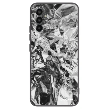 Picasee husă neagră din silicon pentru Samsung Galaxy M13 M135F - Chrome