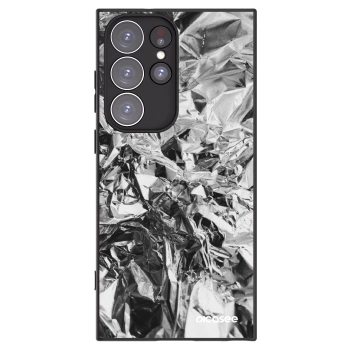 Picasee husă neagră din silicon pentru Samsung Galaxy S23 Ultra 5G - Chrome