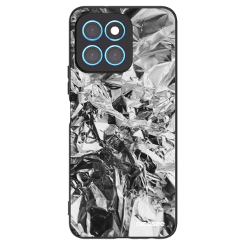 Picasee husă neagră din silicon pentru Honor X8 5G - Chrome