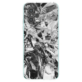 Picasee husă transparentă din silicon pentru Xiaomi Poco X5 - Chrome