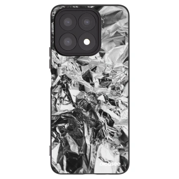 Picasee husă neagră din silicon pentru Honor X8a - Chrome