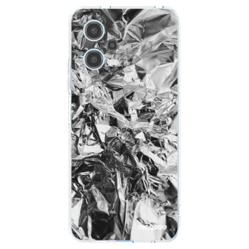 Picasee husă transparentă din silicon pentru Xiaomi Redmi Note 12 5G - Chrome