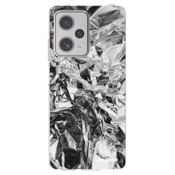 Picasee husă transparentă din silicon pentru Xiaomi Redmi Note 12 Pro+ 5G - Chrome