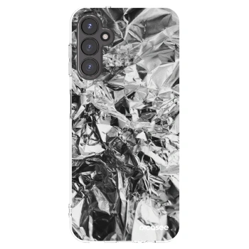 Picasee husă transparentă din silicon pentru Samsung Galaxy A14 4G A145R - Chrome