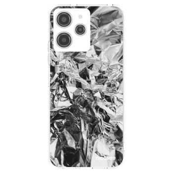 Picasee husă transparentă din silicon pentru Xiaomi Redmi 12 4G - Chrome