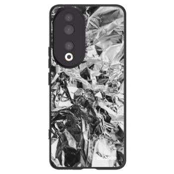 Picasee husă neagră din silicon pentru Honor 90 5G - Chrome
