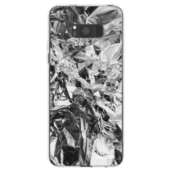 Picasee husă transparentă din silicon pentru Samsung Galaxy S8 G950F - Chrome