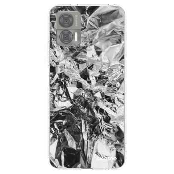 Picasee husă transparentă din silicon pentru Motorola Edge 30 Neo - Chrome