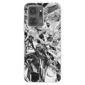 Picasee husă transparentă din silicon pentru Honor X7a - Chrome