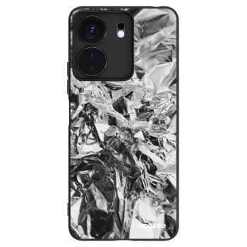 Picasee husă neagră din silicon pentru Xiaomi Redmi 13C 4G - Chrome