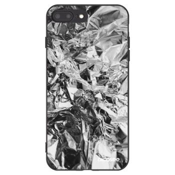 Picasee husă neagră din silicon pentru Apple iPhone 8 Plus - Chrome