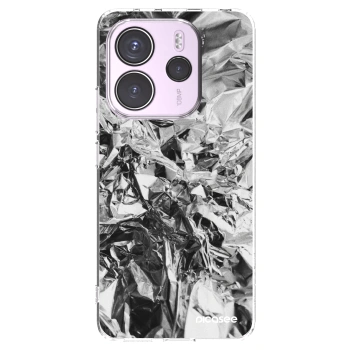 Picasee husă transparentă din silicon pentru Xiaomi Redmi Note 14 4G - Chrome