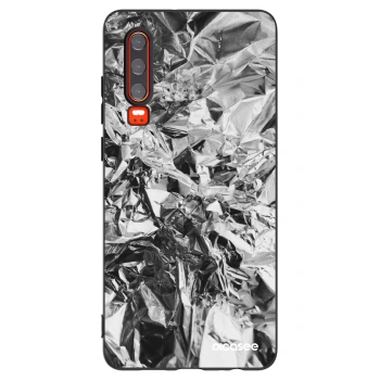 Picasee husă neagră din silicon pentru Huawei P30 - Chrome