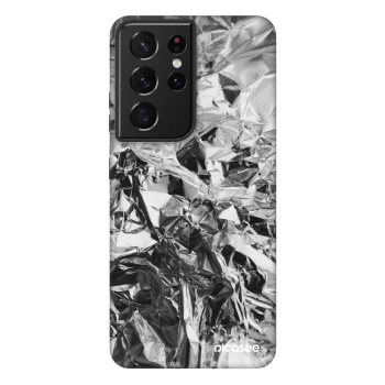 Picasee Fashion Case pentru Samsung Galaxy S21 Ultra 5G G998B - Chrome