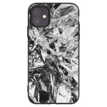 Picasee husă neagră din silicon pentru Apple iPhone 11 - Chrome