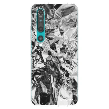 Picasee husă transparentă din silicon pentru Xiaomi Mi 10 - Chrome