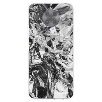 Picasee husă transparentă din silicon pentru Xiaomi Poco F2 Pro - Chrome