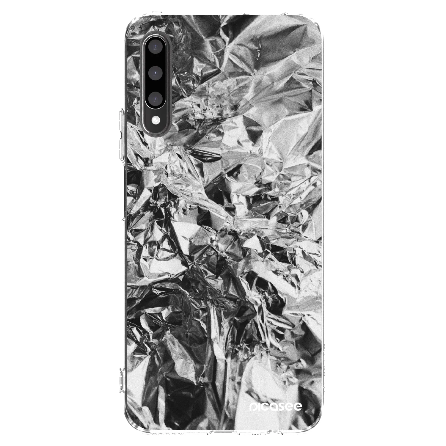 Picasee husă transparentă din silicon pentru Honor 9X Pro - Chrome