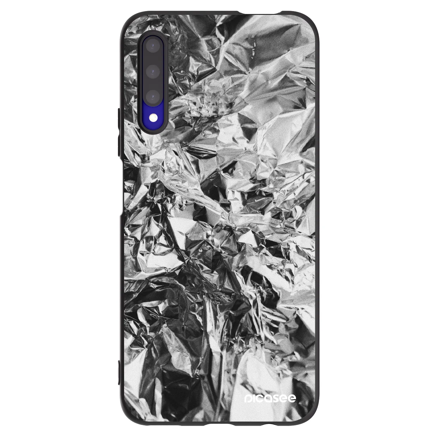 Picasee husă neagră din silicon pentru Honor 9X Pro - Chrome