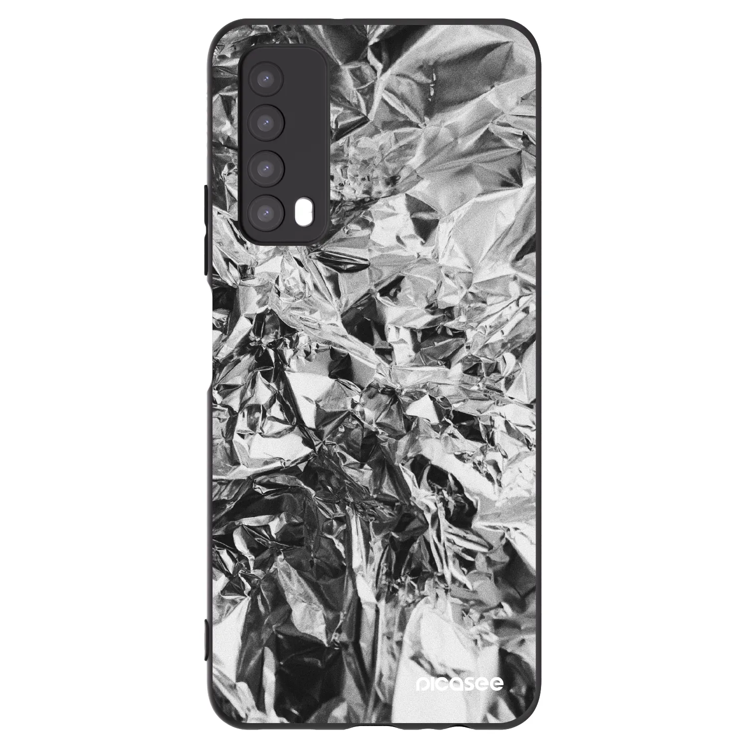 Picasee husă neagră din silicon pentru Huawei P Smart 2021 - Chrome