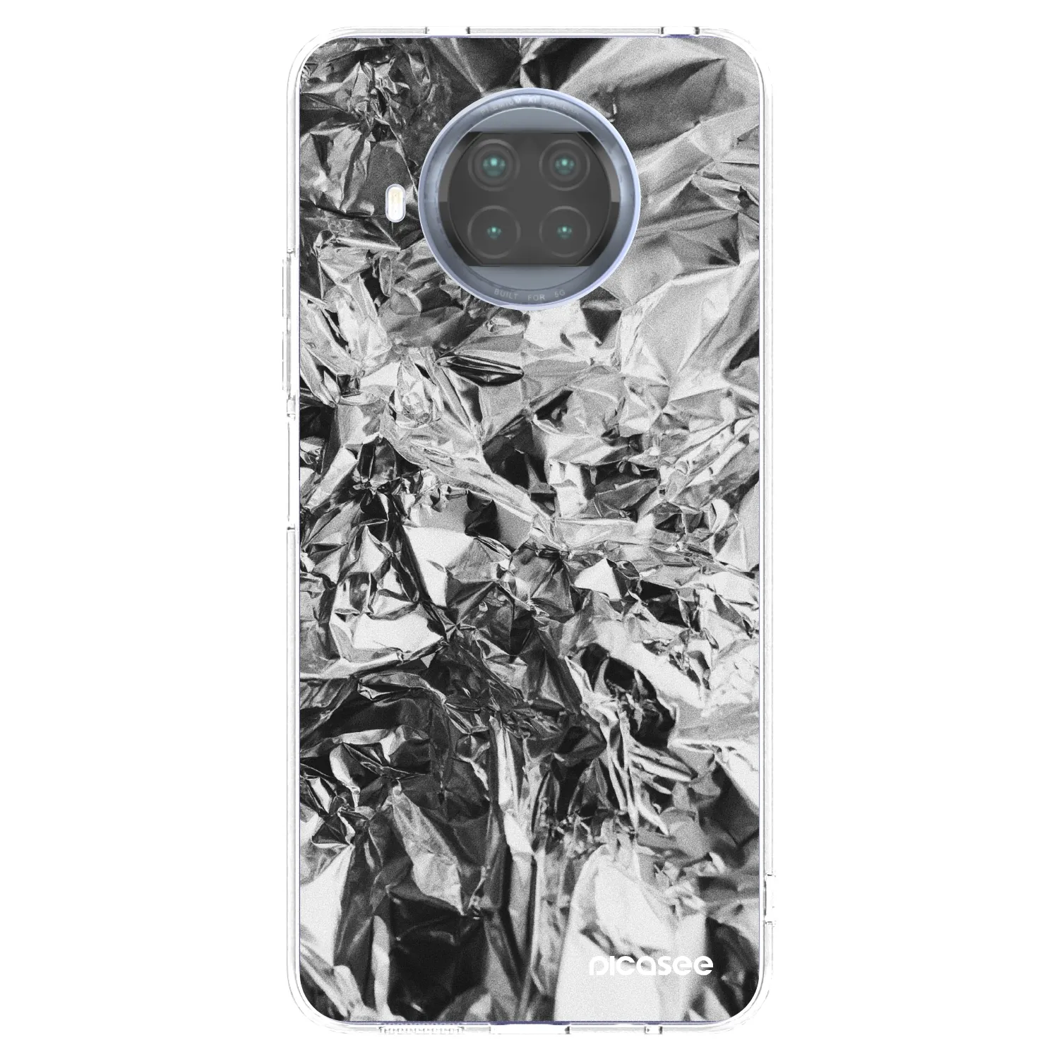 Picasee husă transparentă din silicon pentru Xiaomi Mi 10T Lite - Chrome