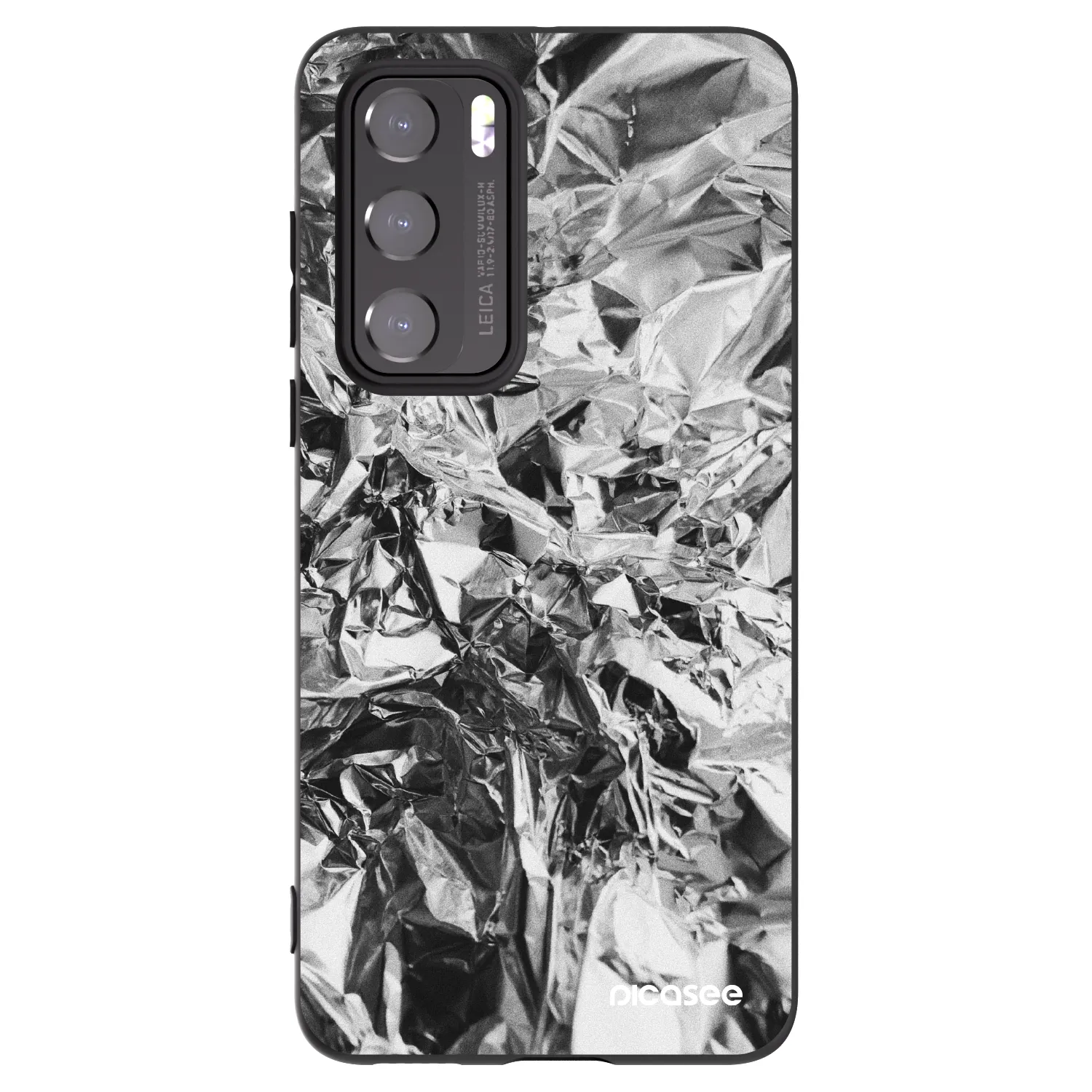 Picasee husă neagră din silicon pentru Huawei P40 - Chrome