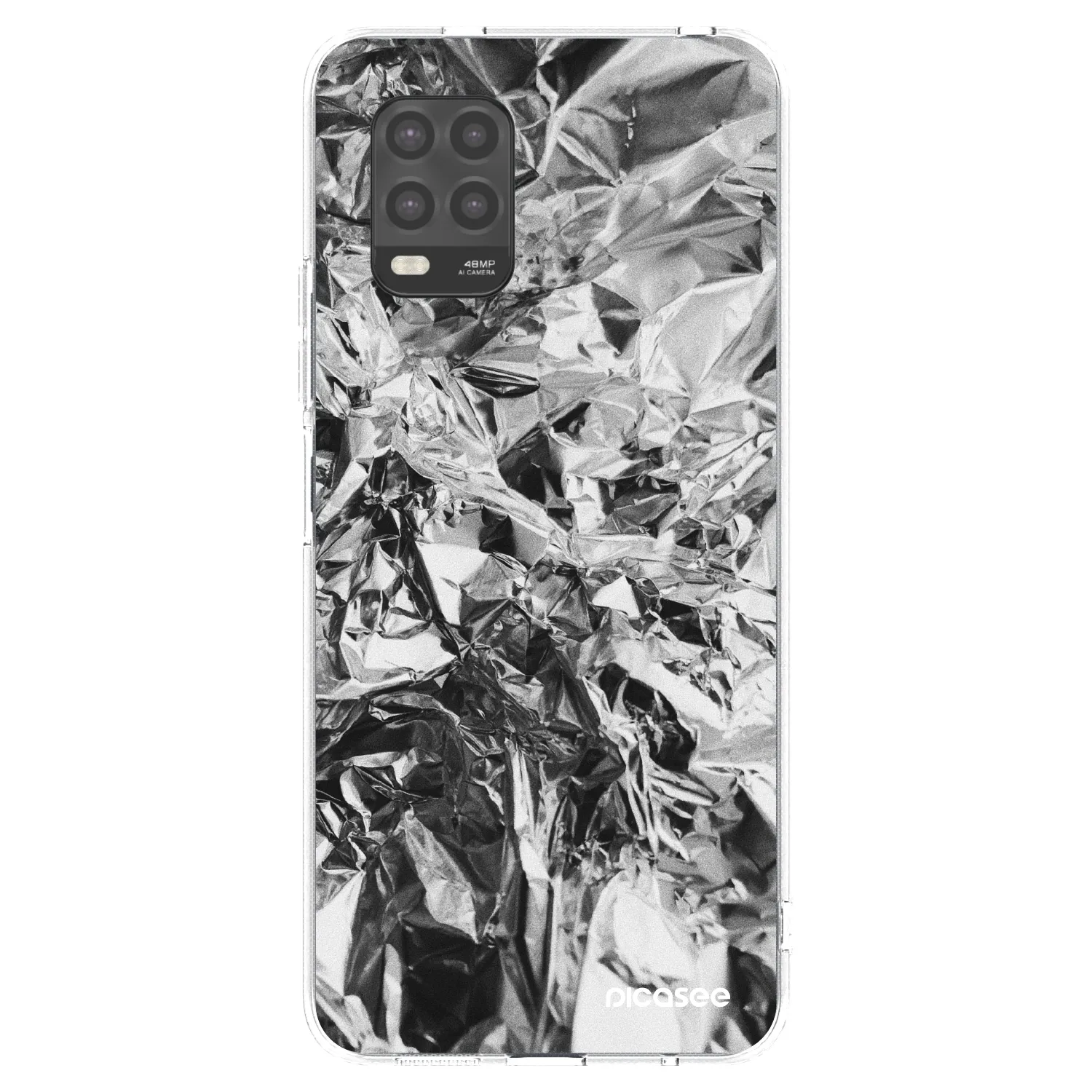 Picasee husă transparentă din silicon pentru Xiaomi Mi 10 Lite - Chrome