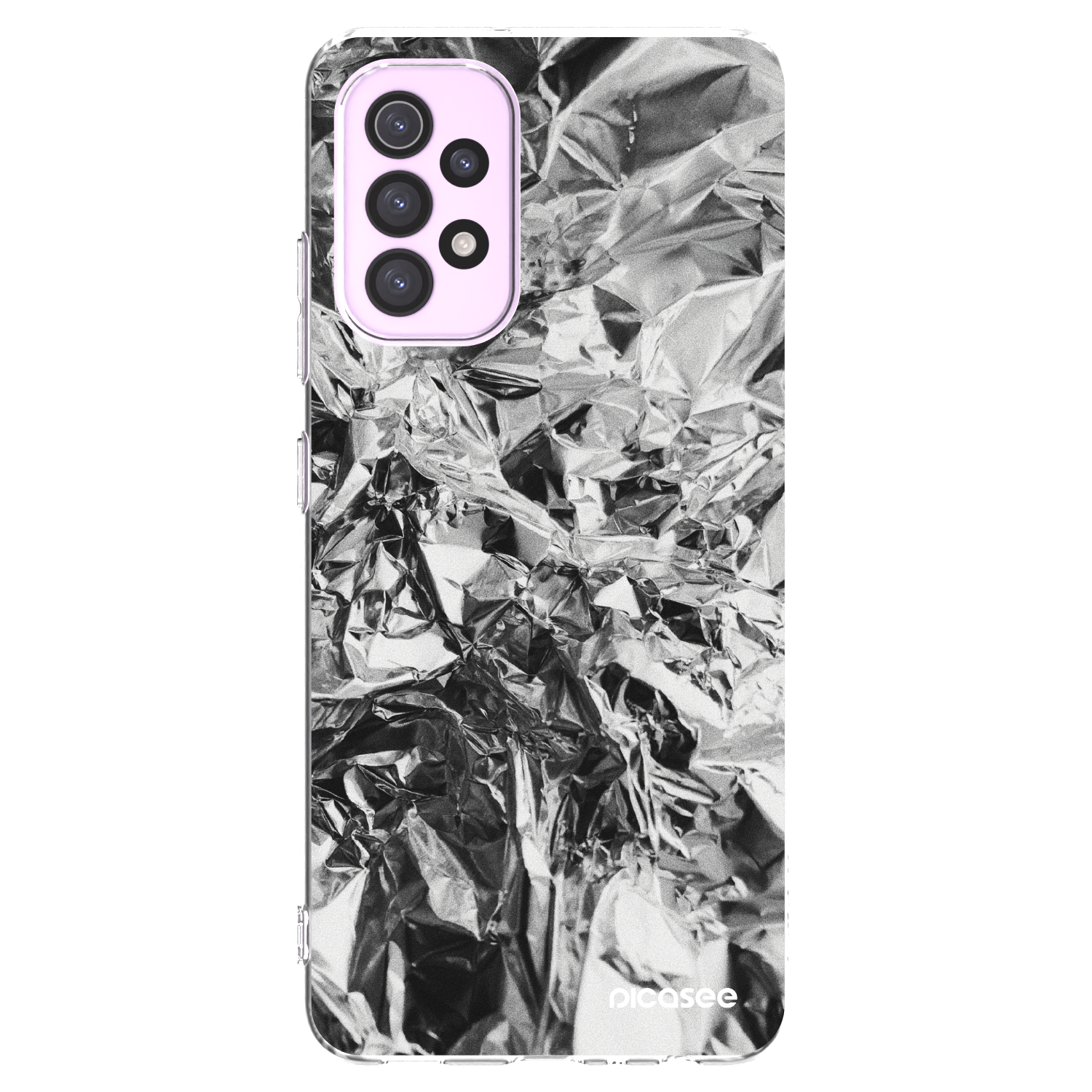 Picasee husă transparentă din silicon pentru Samsung Galaxy A32 5G A326B - Chrome