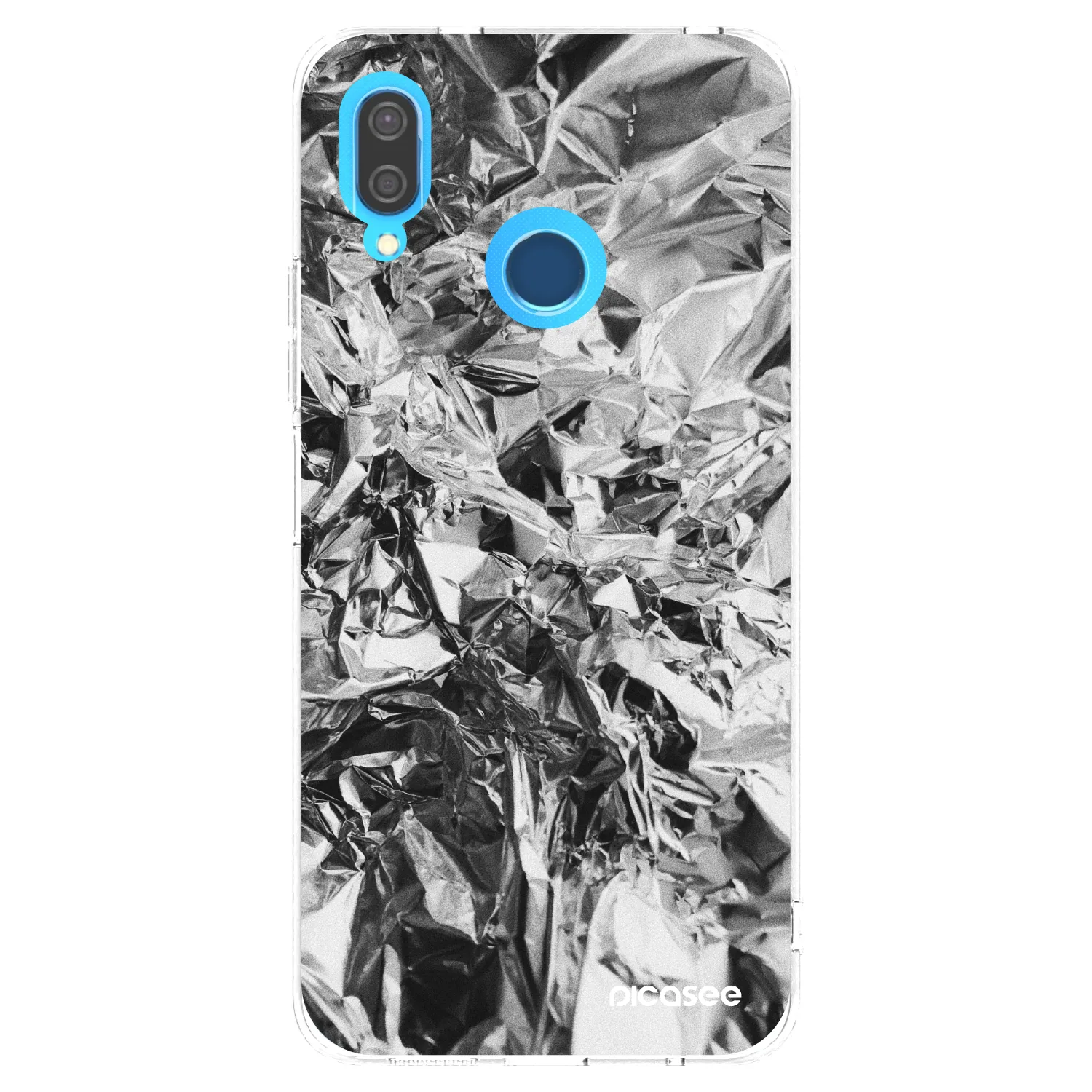 Picasee husă transparentă din silicon pentru Huawei P20 Lite - Chrome
