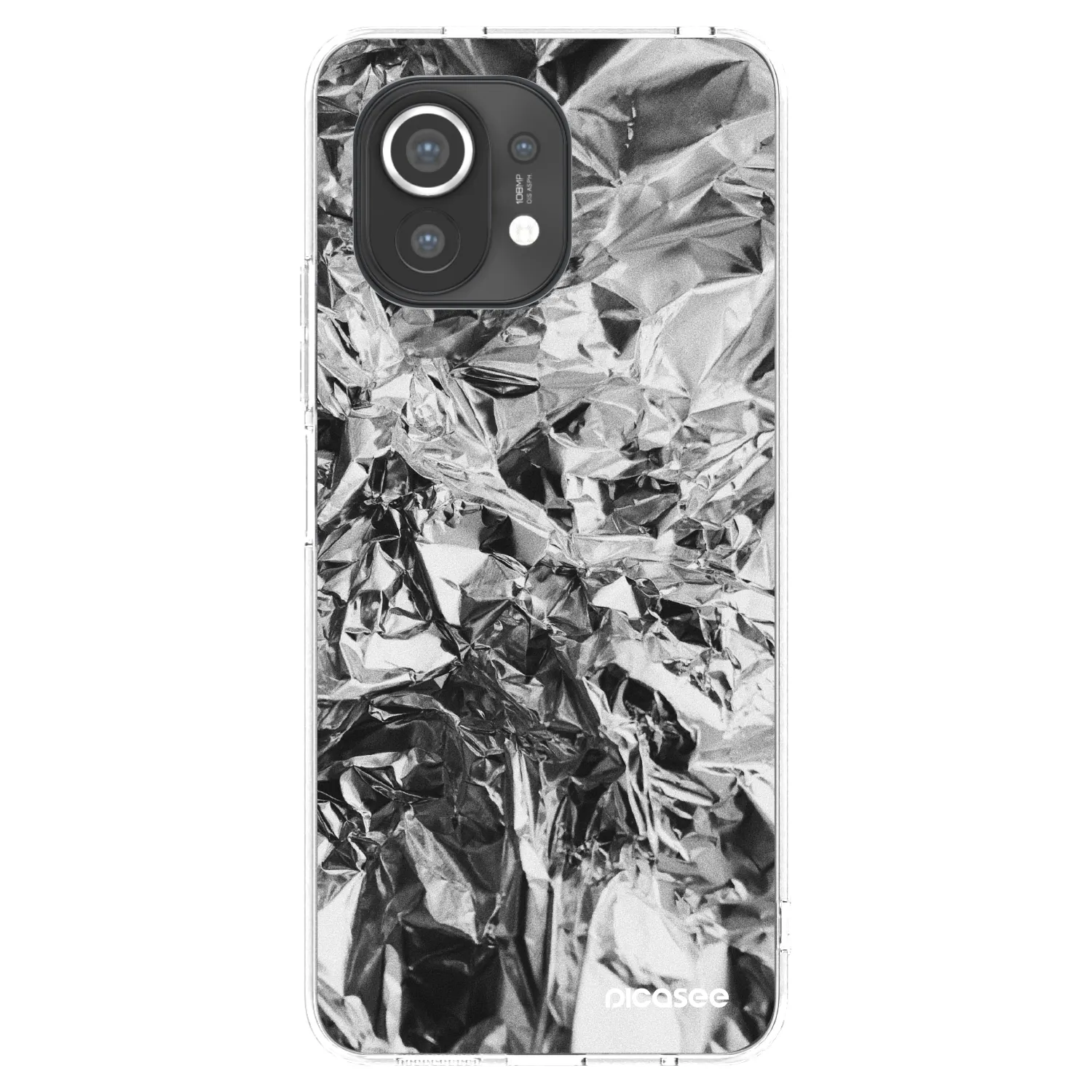 Picasee husă transparentă din silicon pentru Xiaomi Mi 11 - Chrome