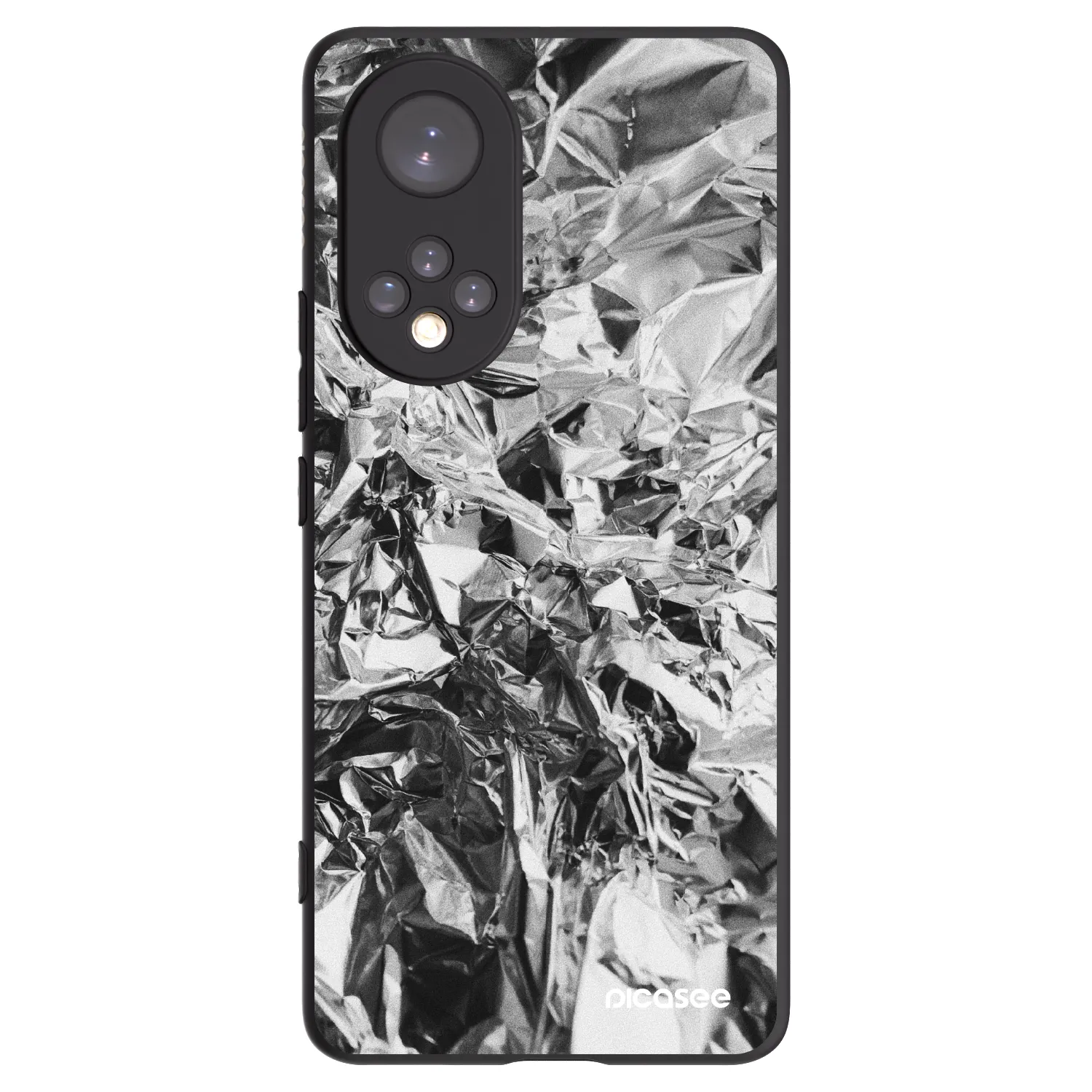 Picasee husă neagră din silicon pentru Huawei Nova 9 - Chrome
