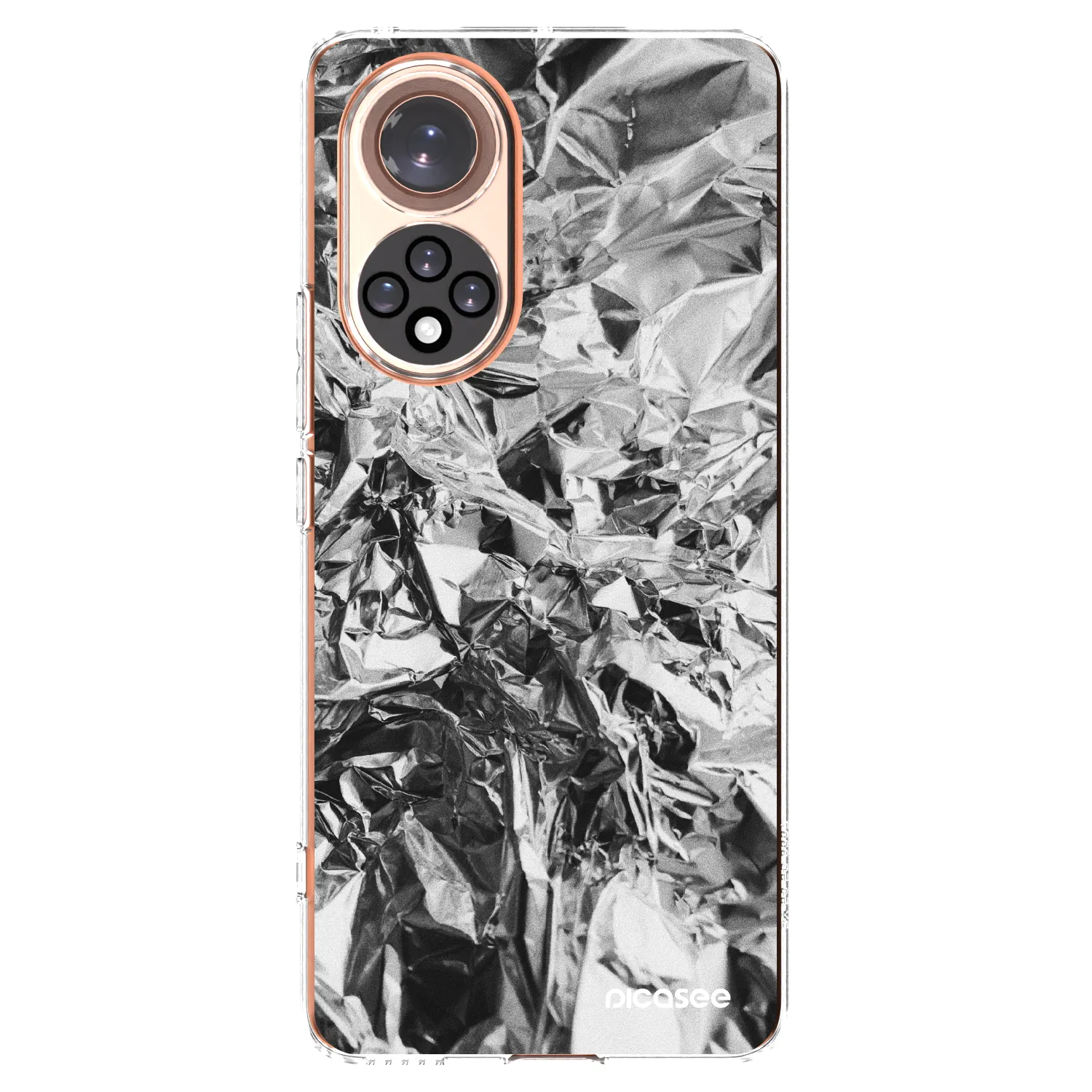 Picasee husă transparentă din silicon pentru Huawei Nova 9 - Chrome