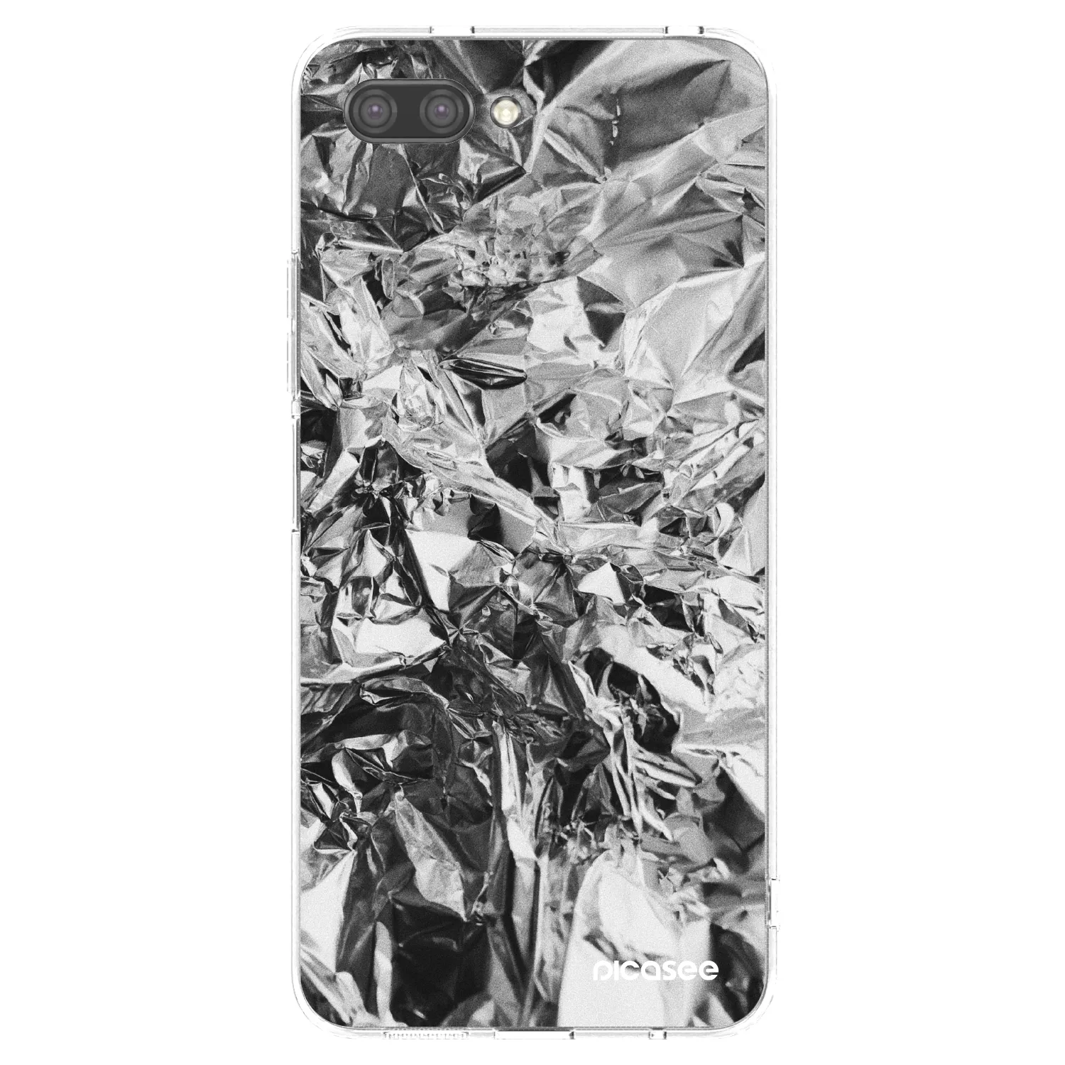 Picasee husă transparentă din silicon pentru Honor 10 - Chrome