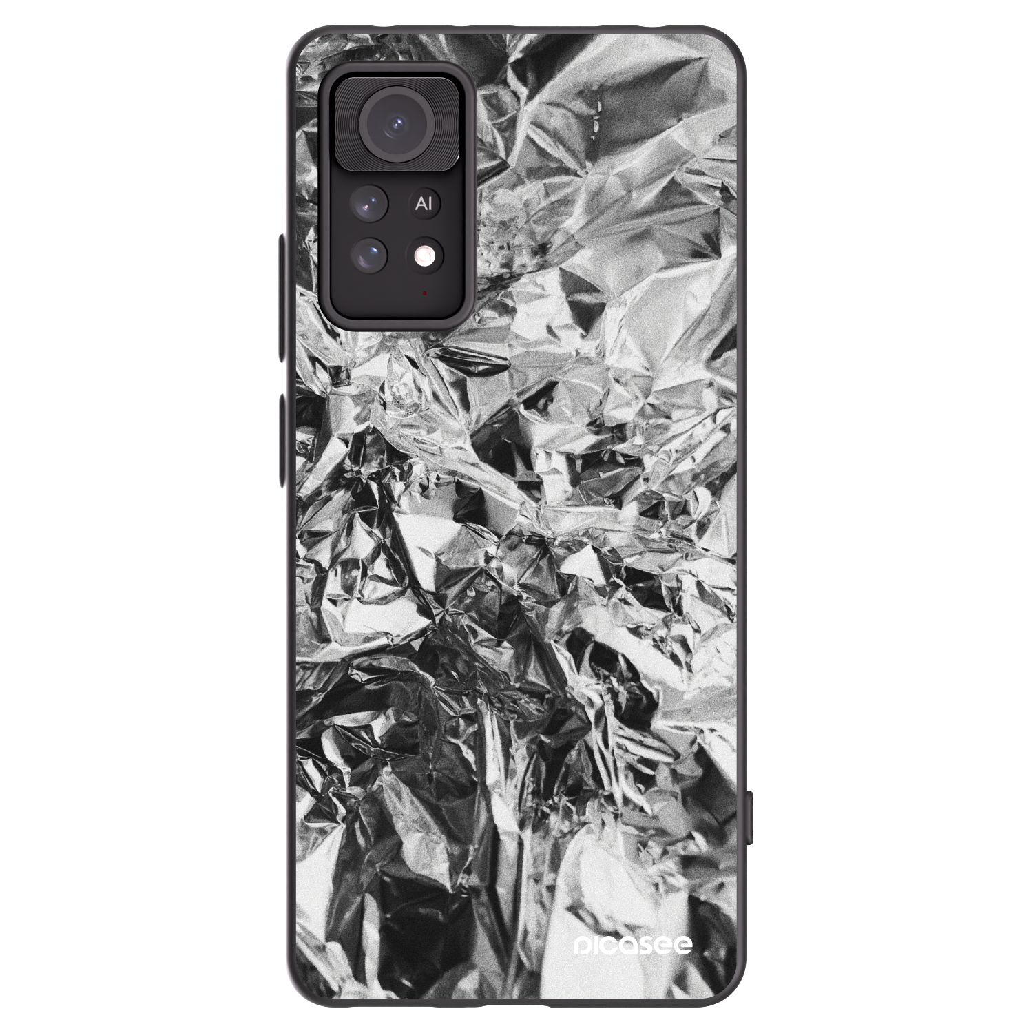 Picasee husă neagră din silicon pentru Xiaomi Redmi Note 11 Pro 5G - Chrome