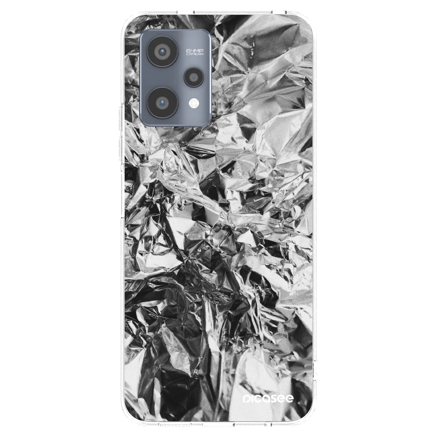 Picasee husă transparentă din silicon pentru Realme 9 Pro 5G - Chrome