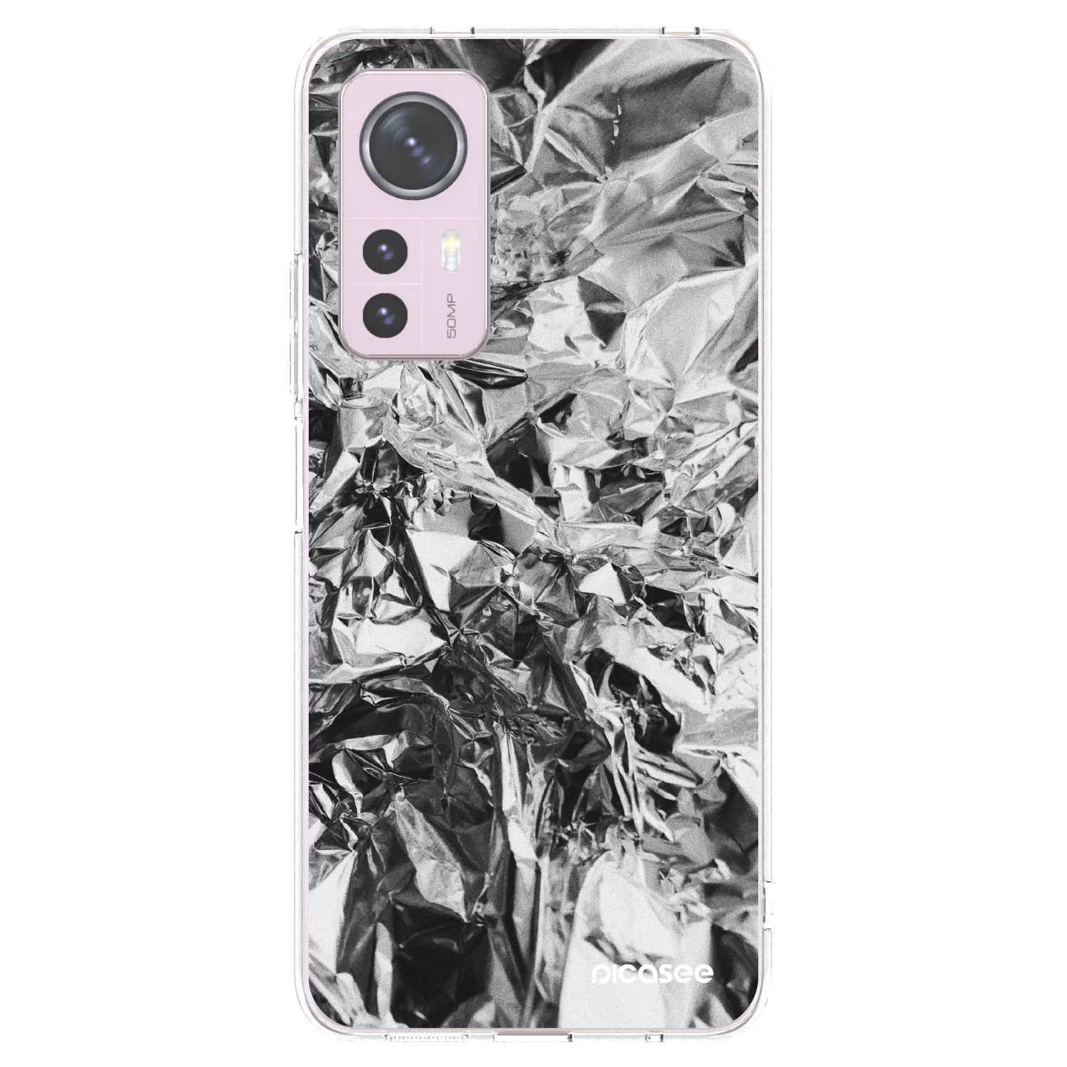 Picasee husă transparentă din silicon pentru Xiaomi 12 - Chrome