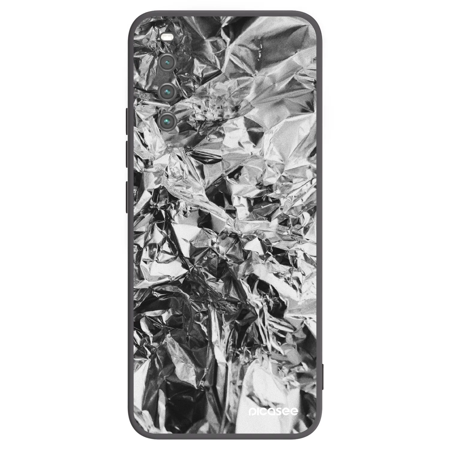 Picasee husă neagră din silicon pentru Sony Xperia 10 IV 5G - Chrome