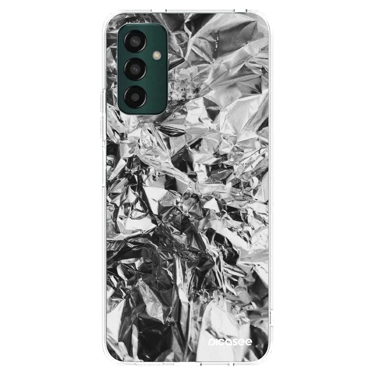 Picasee husă transparentă din silicon pentru Samsung Galaxy M23 5G - Chrome