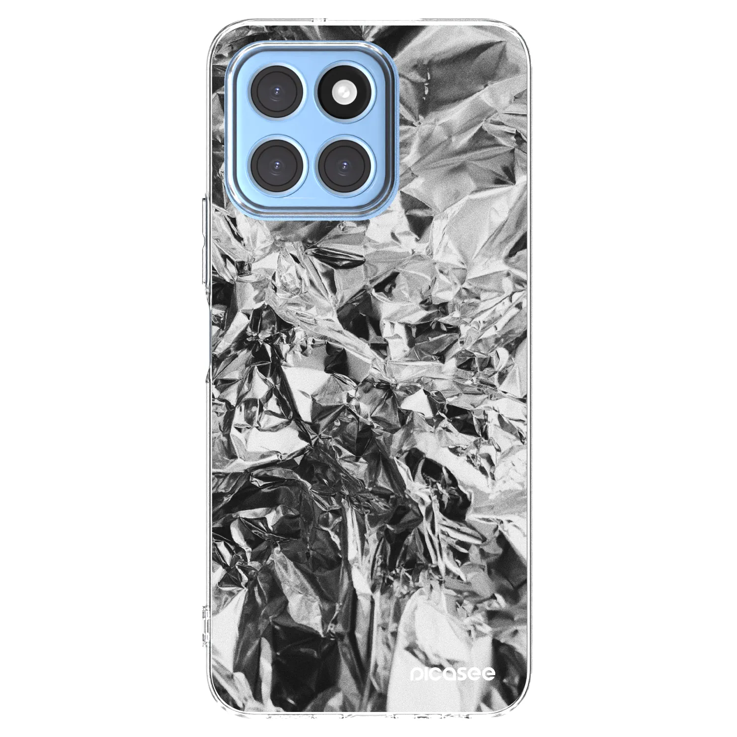 Picasee husă transparentă din silicon pentru Honor X8 5G - Chrome