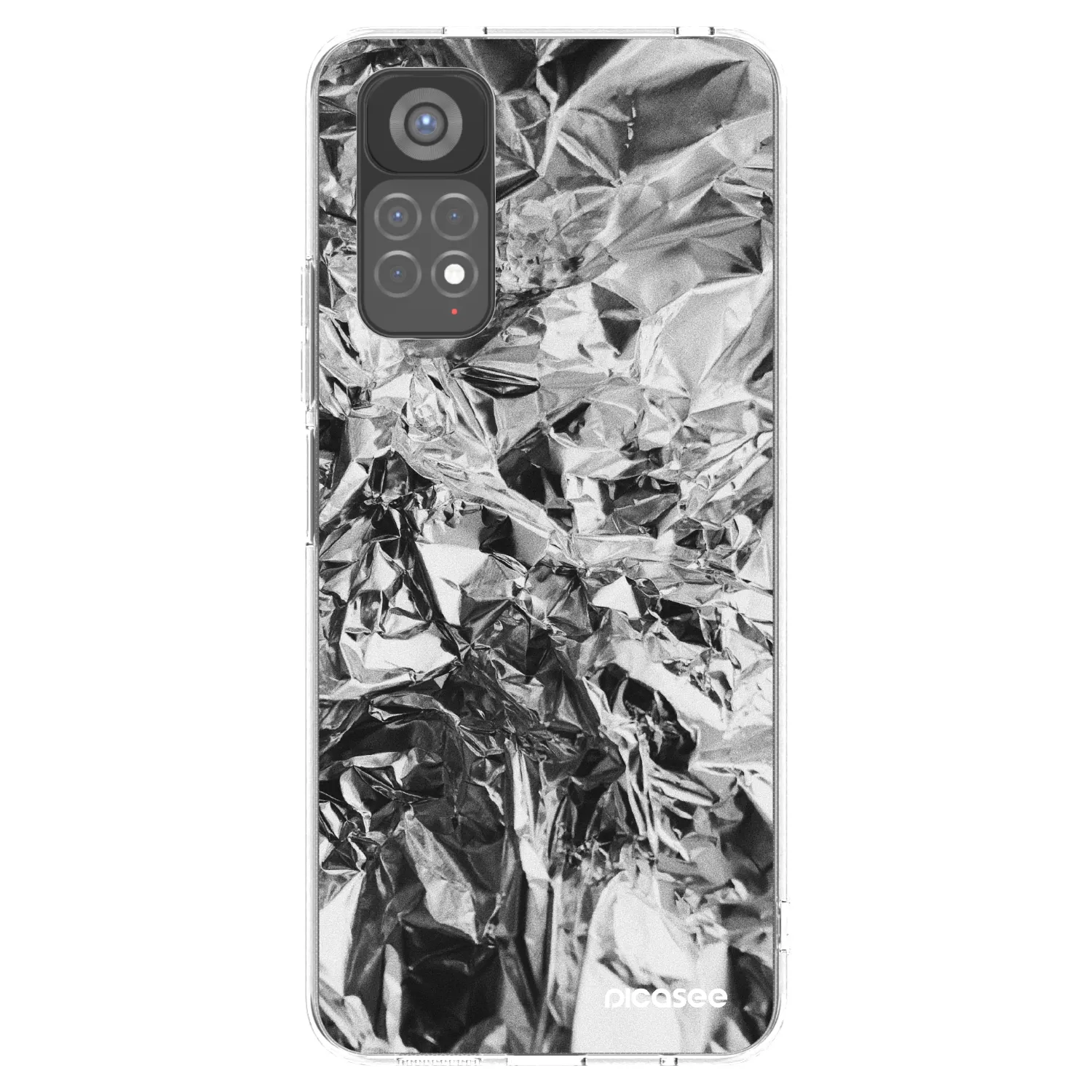 Picasee husă transparentă din silicon pentru Xiaomi Redmi Note 11S 5G - Chrome
