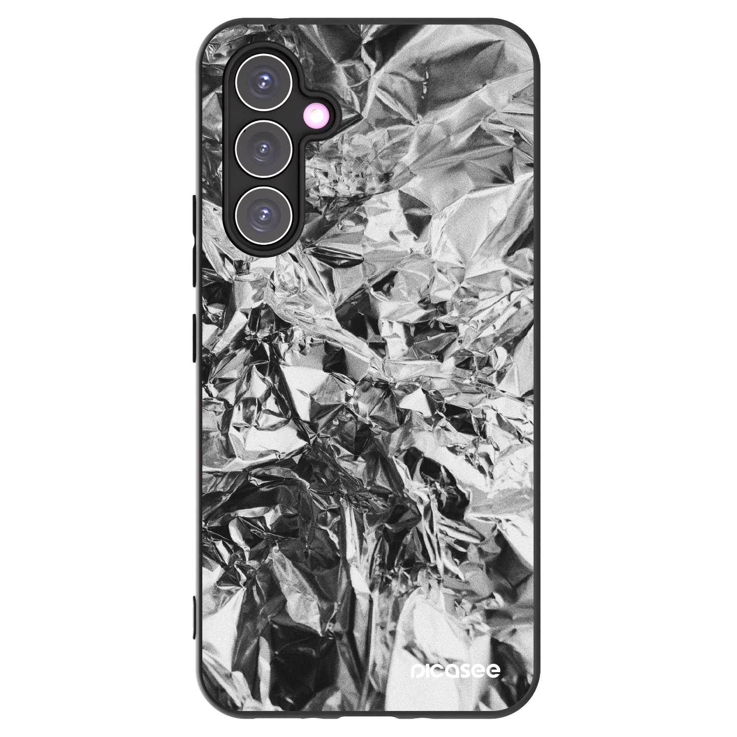 Picasee husă neagră din silicon pentru Samsung Galaxy A54 5G A546B - Chrome