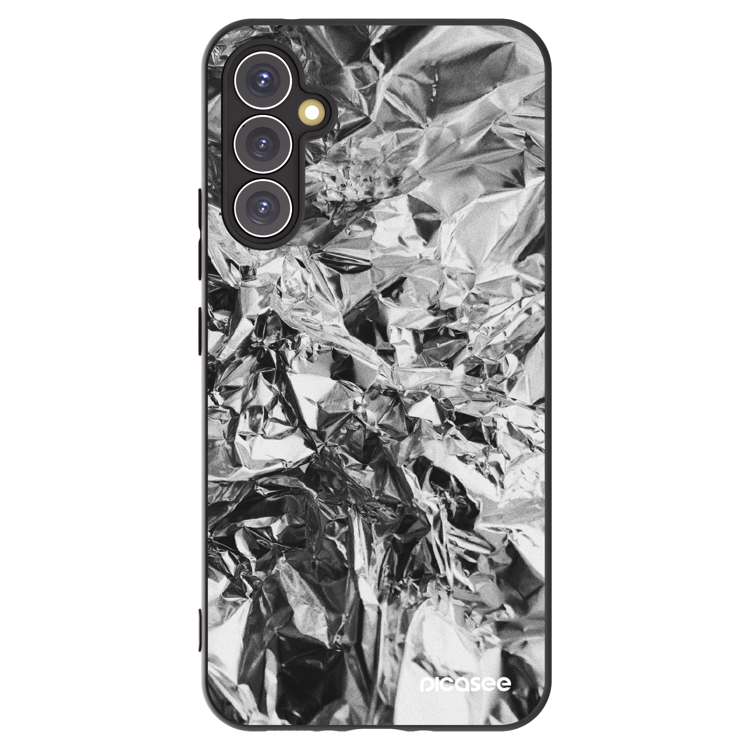 Picasee husă neagră din silicon pentru Samsung Galaxy A34 5G A346B - Chrome