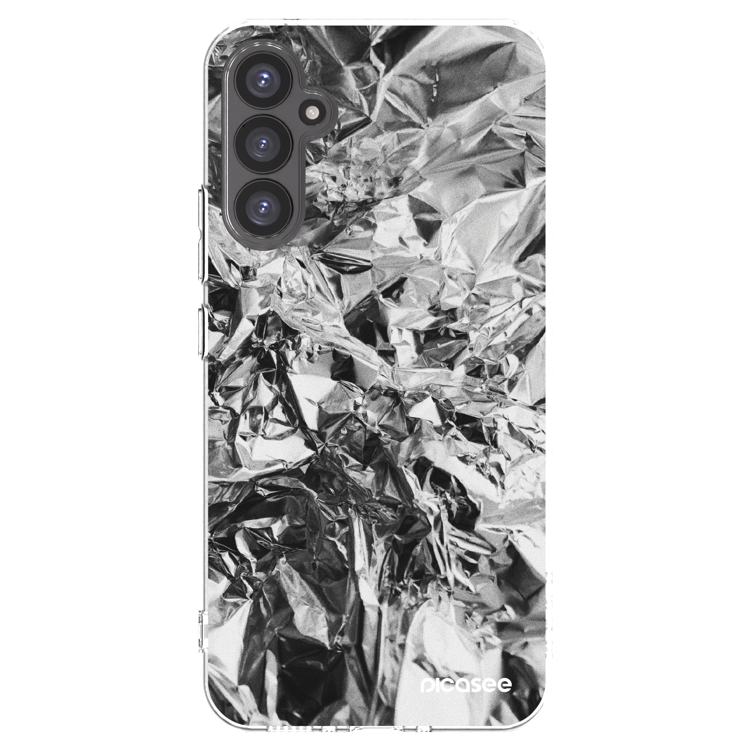 Picasee husă transparentă din silicon pentru Samsung Galaxy A34 5G A346B - Chrome